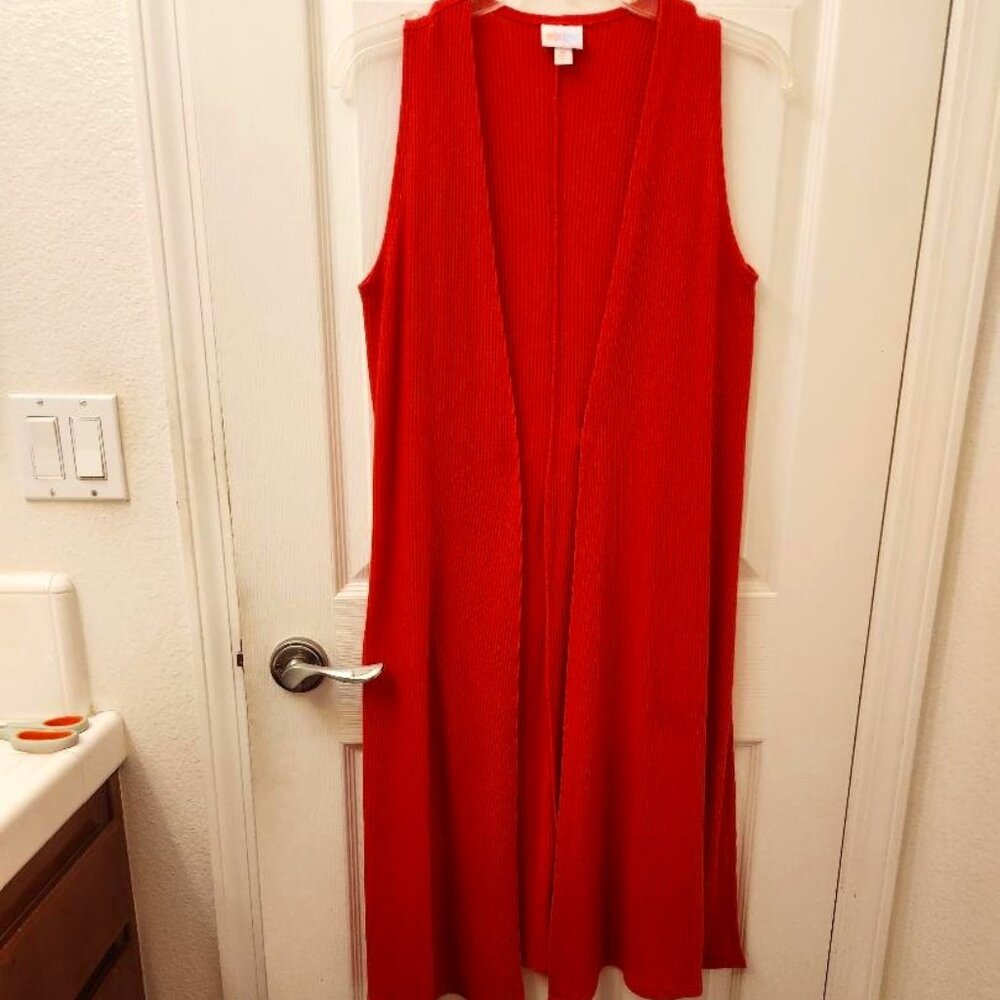 LU LA ROE LONG VEST